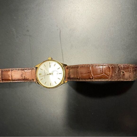 Frederique Constant Gold and Brown Men's Watch - Picture 2 of 4